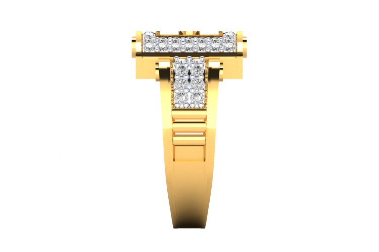 Evans diamond ring in 18k Gold